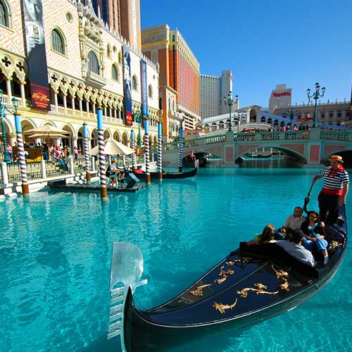 Venetian Canal Shoppes Gondola